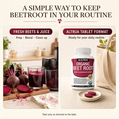 Altrua's Premium Organic Beetroot - 100% Real