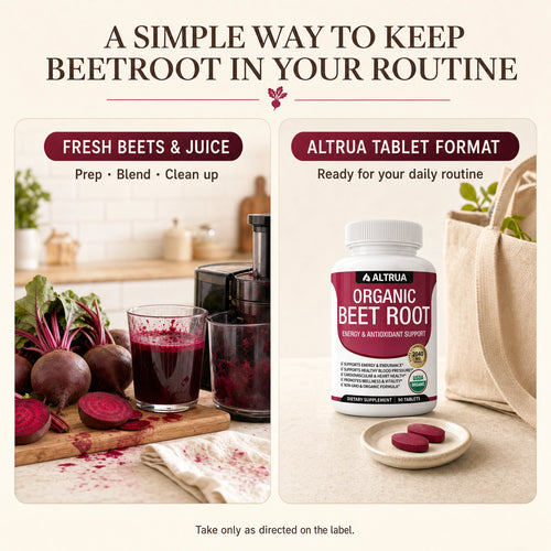 Altrua's Premium Organic Beetroot - 100% Real