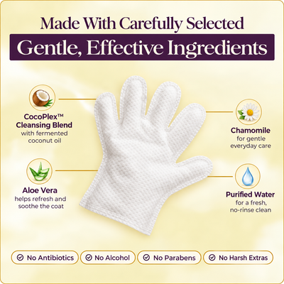Altrua Deodorizing Pet Glove Wipes