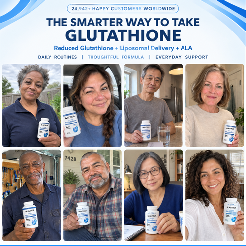 Altrua's Premium Glutathione + ALA Complex - 100% Real