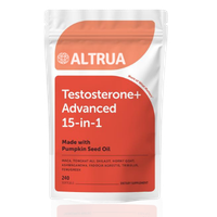 Altrua Testosterone+ Advanced for Men - 15-in-1 Complex