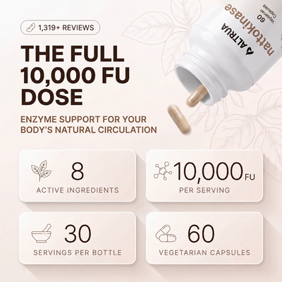 Altrua Nattokinase - 10,000FU Complex