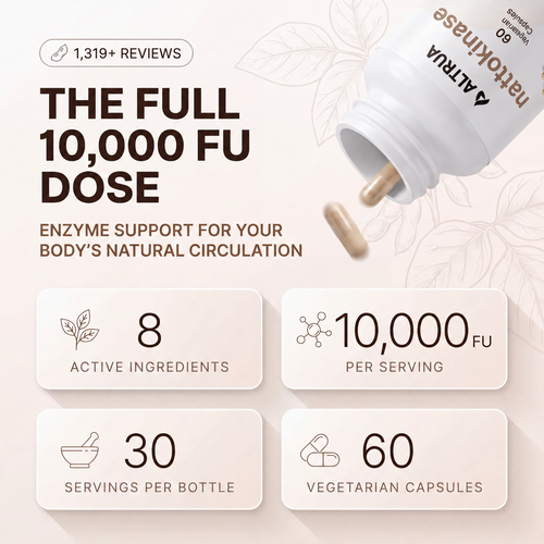 Altrua Nattokinase - 10,000FU Complex